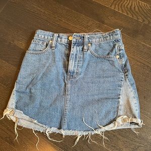 Madewell Denim Skirt
